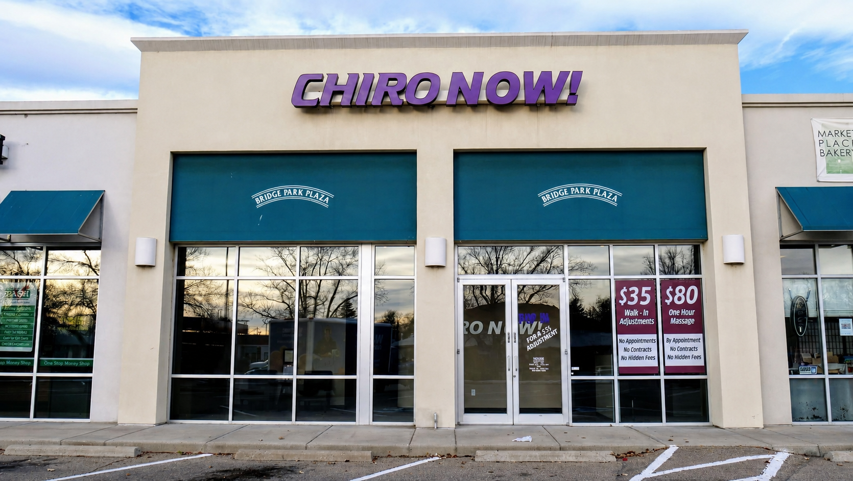 Chiro Now Longmont chiropractic home banner